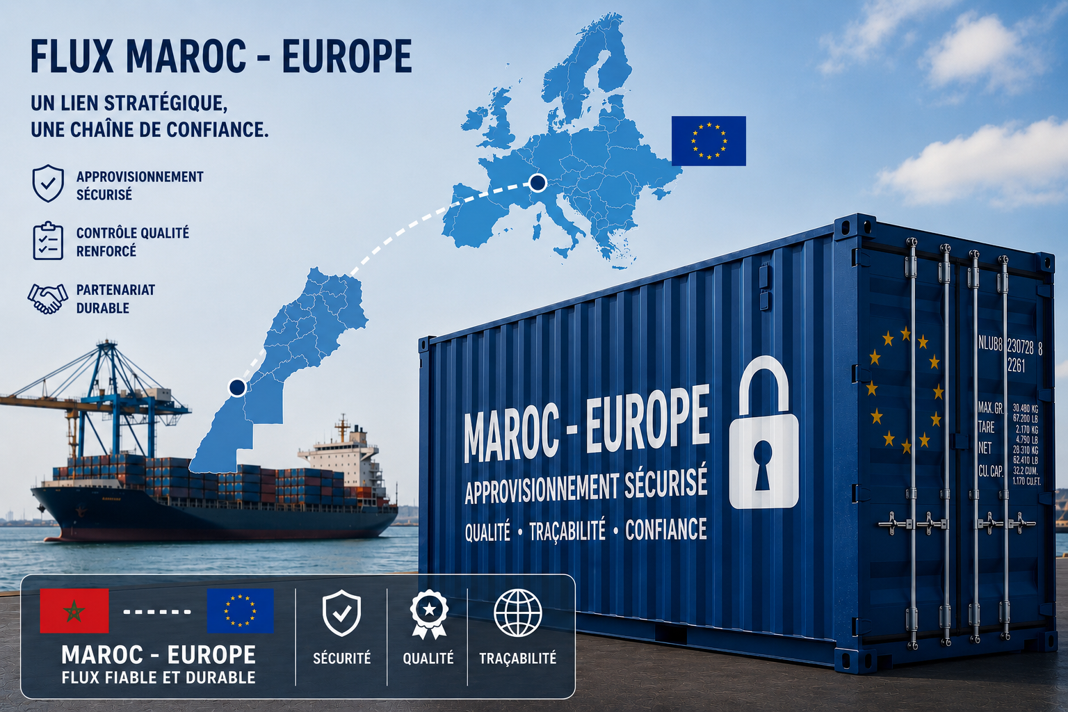 Flux Maroc & Europe